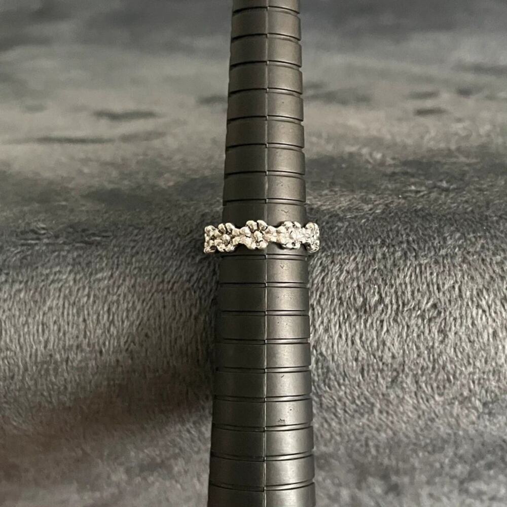 Women's vintage flower crown ring size 6